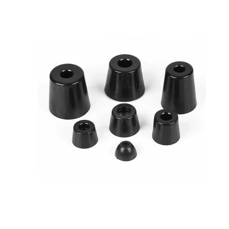 Glue machine audio foot pad with screw hole gasket factory direct rubber foot pad rubber