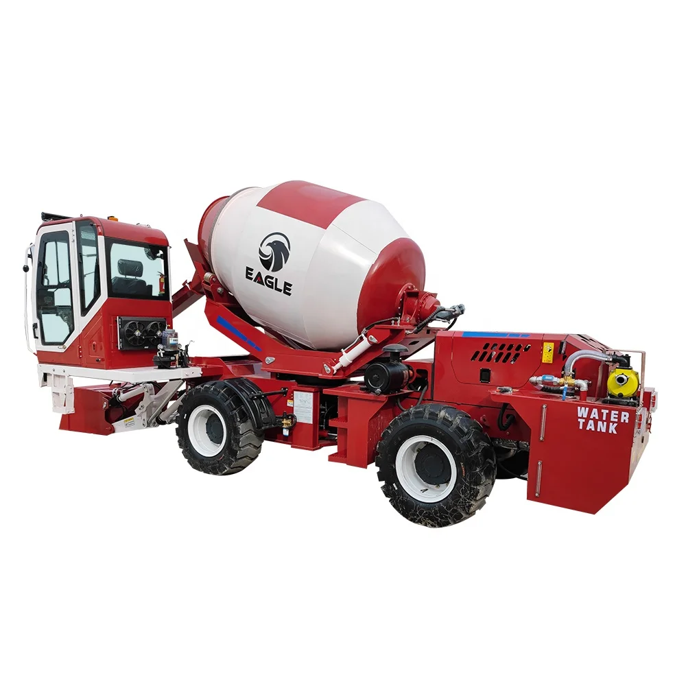 3.5m3 mini truck concrete mixer self loading concrete mixer truck