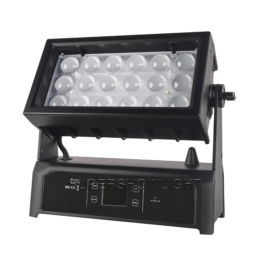 LED Flood Star Color 270Z Wash Zoom 18x15W RGBW IP65 Sgm P9 Led City Color Lighting