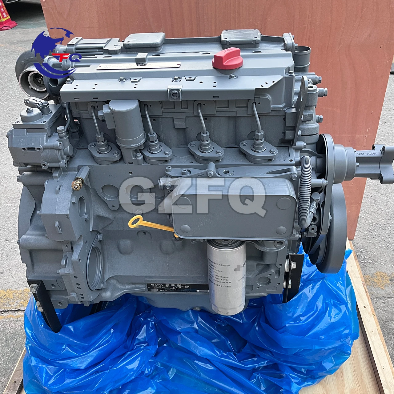 Новый Подержанный двигатель DEUTZ 74 кВт SN:10539215 BF4M2012 BF6M2012 в сборе для экскаватор погрузчик бульдозер грузовик