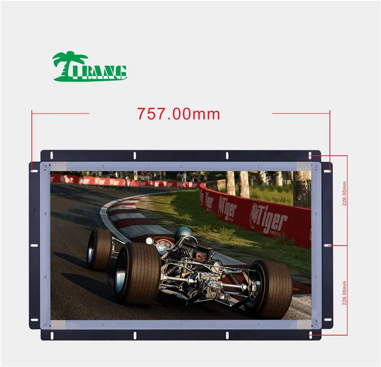 Anime Cartoon and Gaming for Digital Signage and Displays 32-inch Open Frame LCD Screen Display 1920x1080 2K Resolution