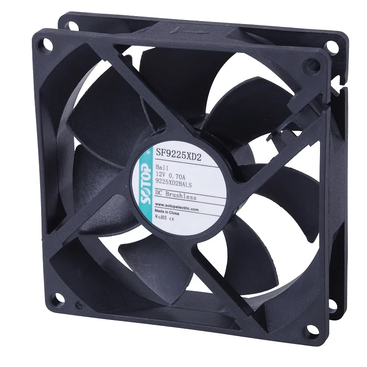 92x92x25mm 12v dc cooling axial 24 volt ul ce rohs fan mini air purifier