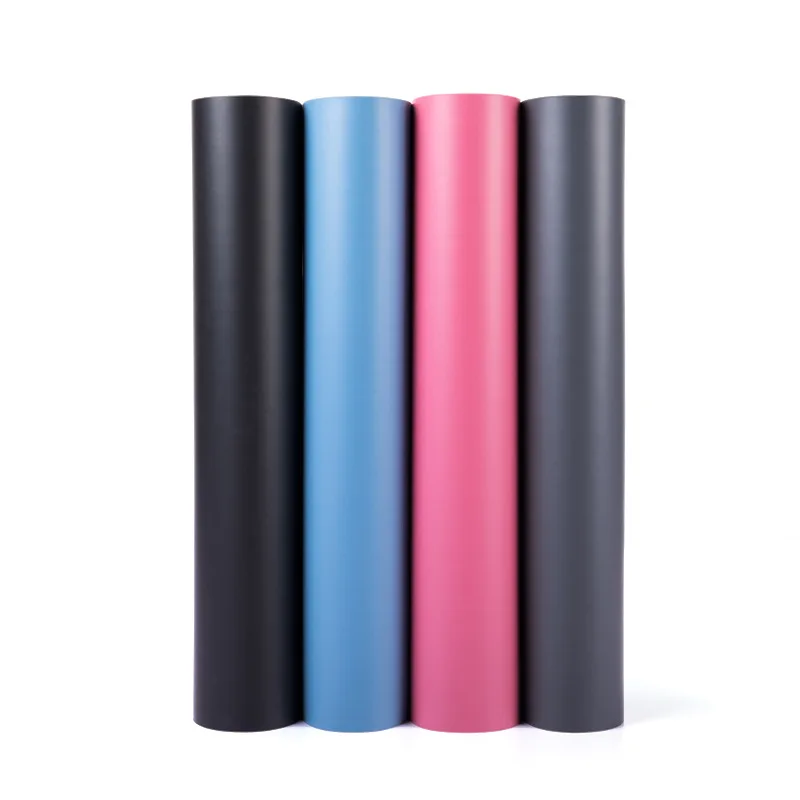  High Quality Custom Print Anti-slip Gym Exercise Rubber Foldable 2-6mm Thick Eco Friendly Yoga