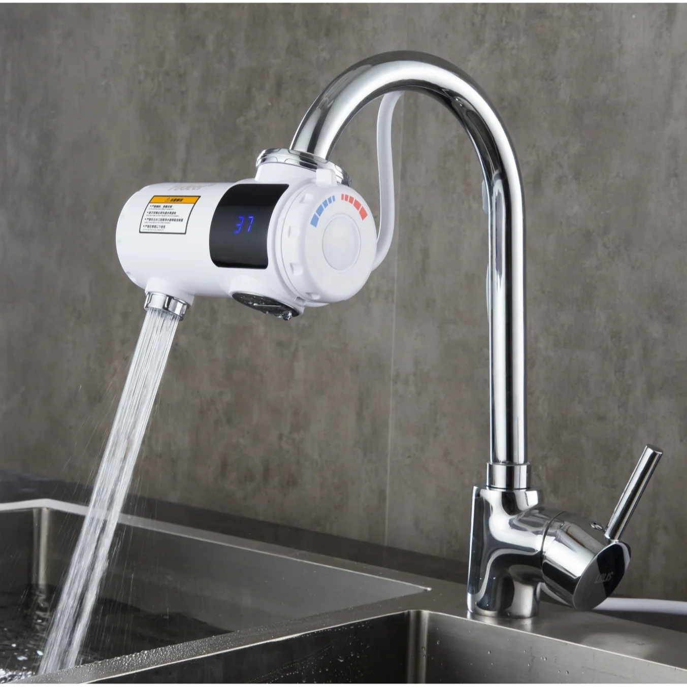 Quick connect electric Hot Water Heater  taps mini easy Fast Heating  for Tap  faucets