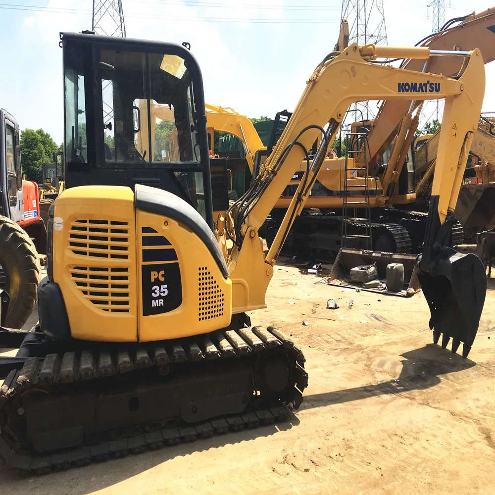 Used Condition and Construction works Applicable Industries Used Komatsu excavator PC35 PC55