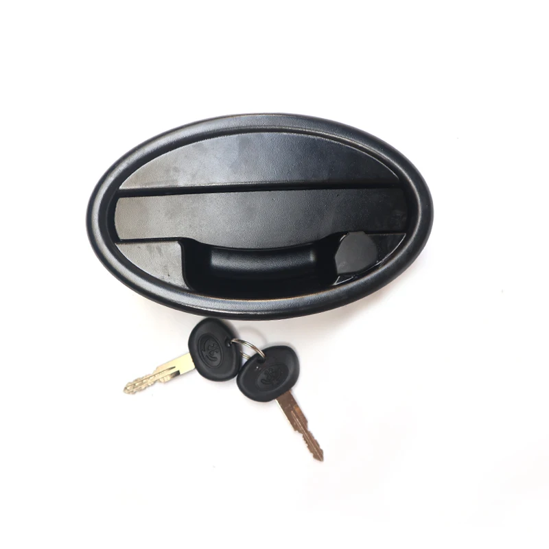 Bus Black Oval Door Lock for King Long Bus