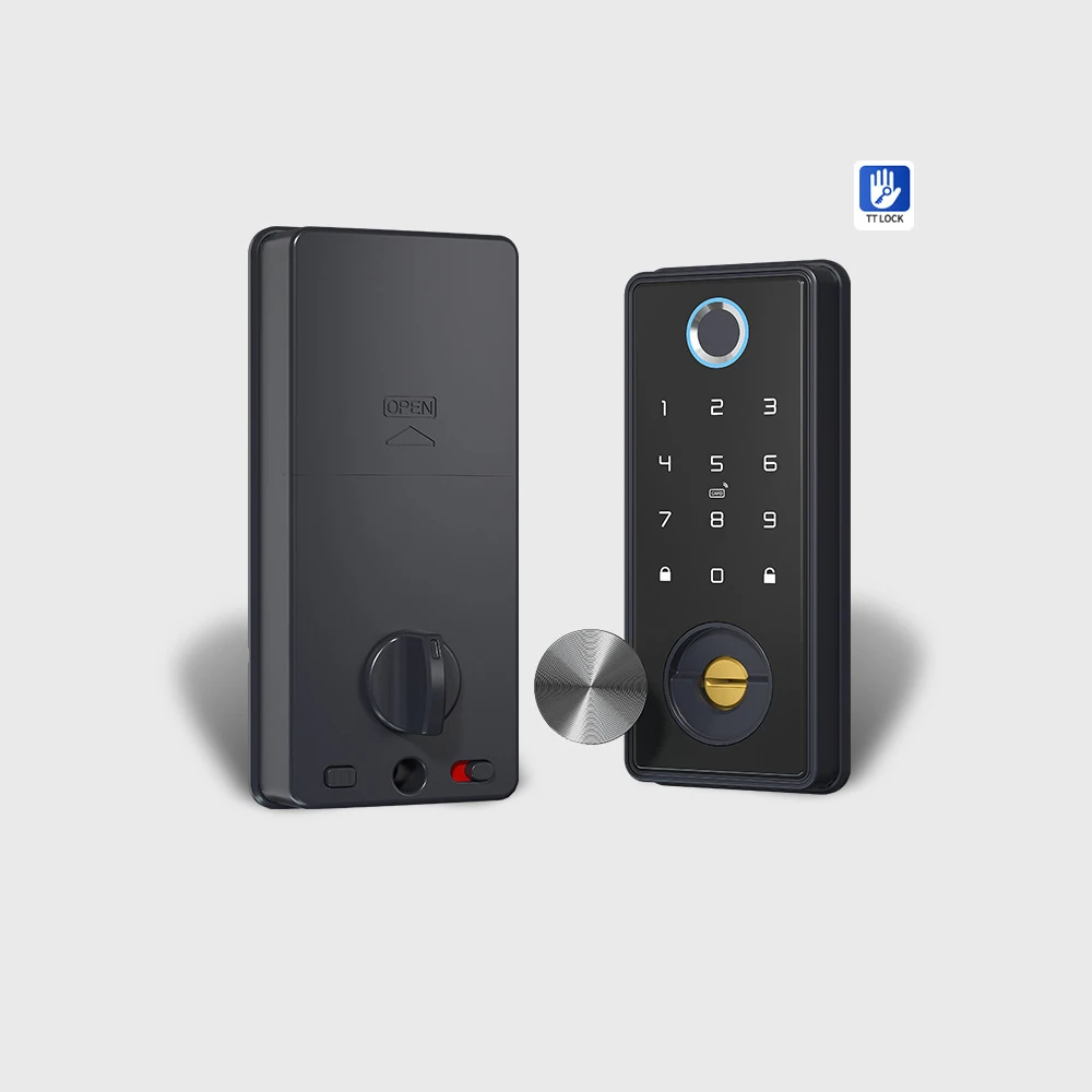 CAMAKT 2022 best lock Digital code fingerprint electronic code door lock wifi TTlock smart lock