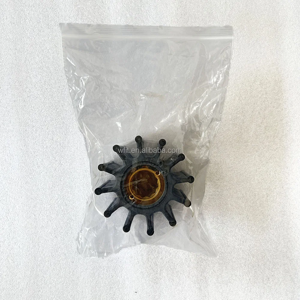 Marine parts S6R2 flexible rubber water pump impeller replace Mitsubishi engine parts