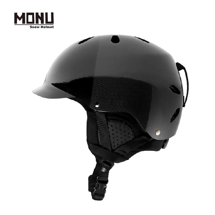 MONU High Impact-Resistant ABS EPS Ski Helmet for Adult Unisex CE EN1077 EPR Snowing Snowboard Protective Helm