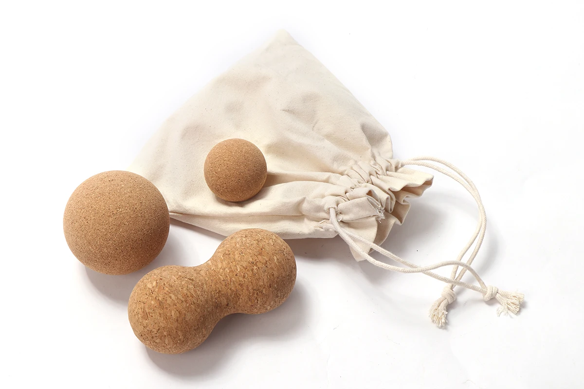  Manufacturer Custom Printed Logo Soft Message Cork Yoga
