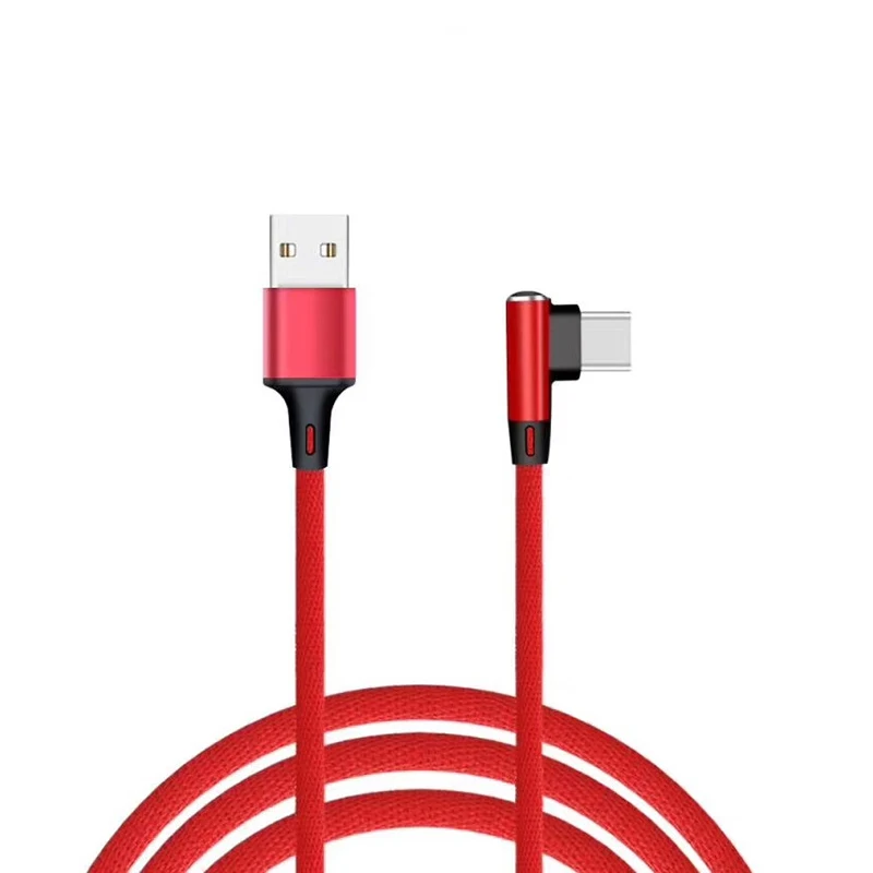 
Smart quick charging single cubit data cable is suitable for Android TypeC mobile game charging cable of 2 meters data cable 