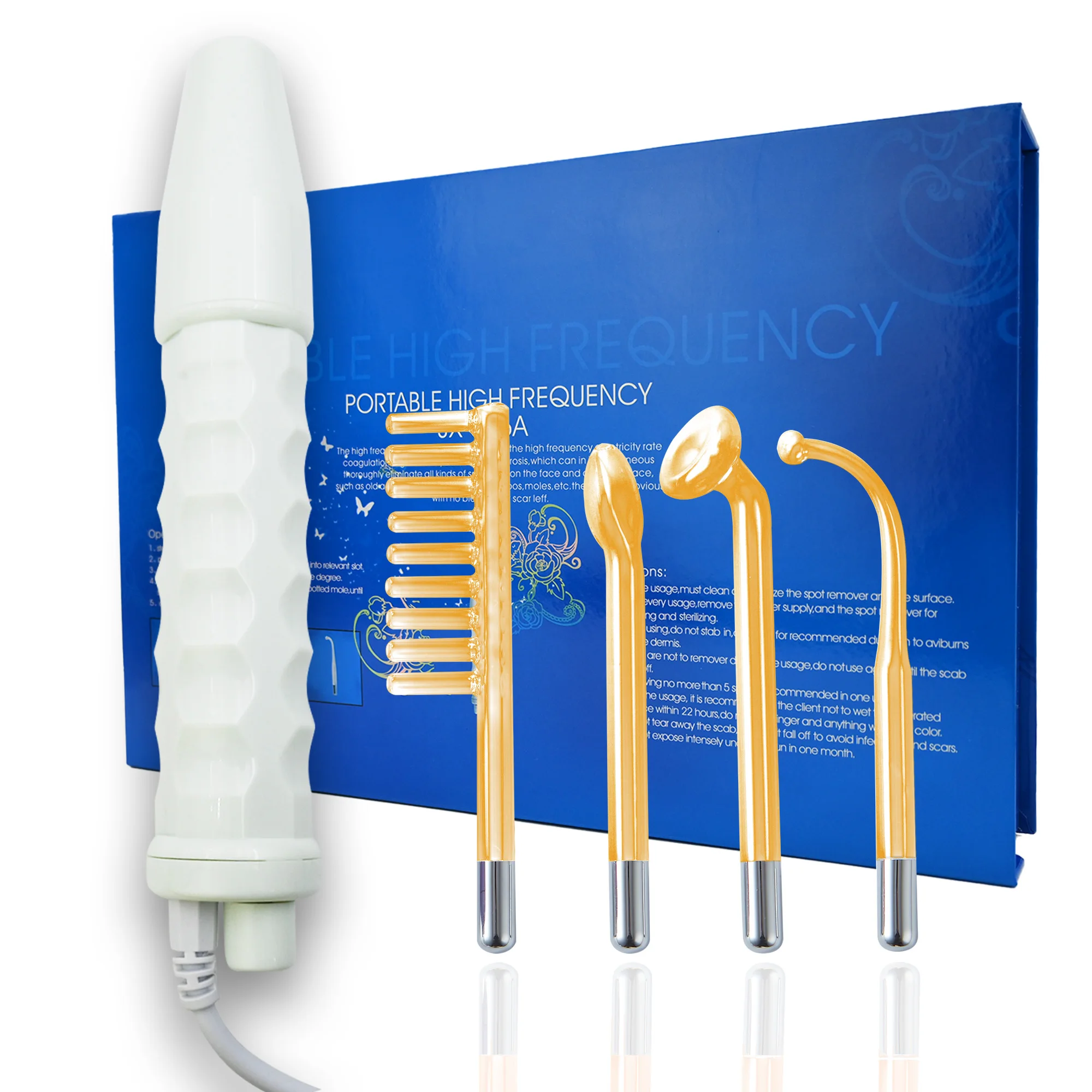 Portable High Frequency Facial Beauty Products Skin Care Tool High Frequency Facial Device