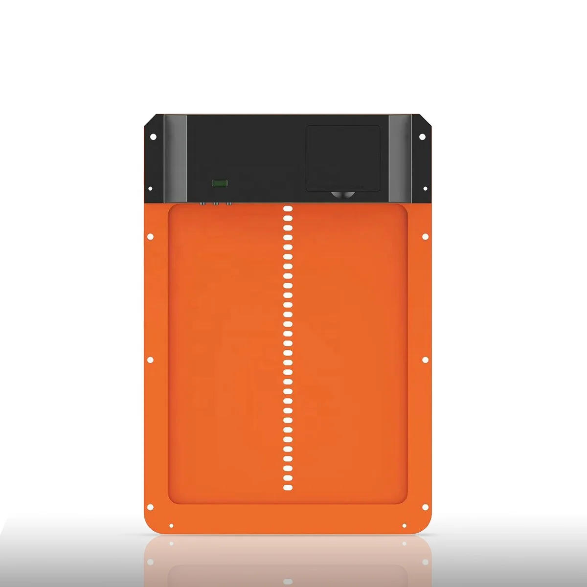 USA IN Stock Automatic Chicken Coop Door Full Metal Doors Light Sensing Chicken Coop Door Timer Control Multi-Modes Orange