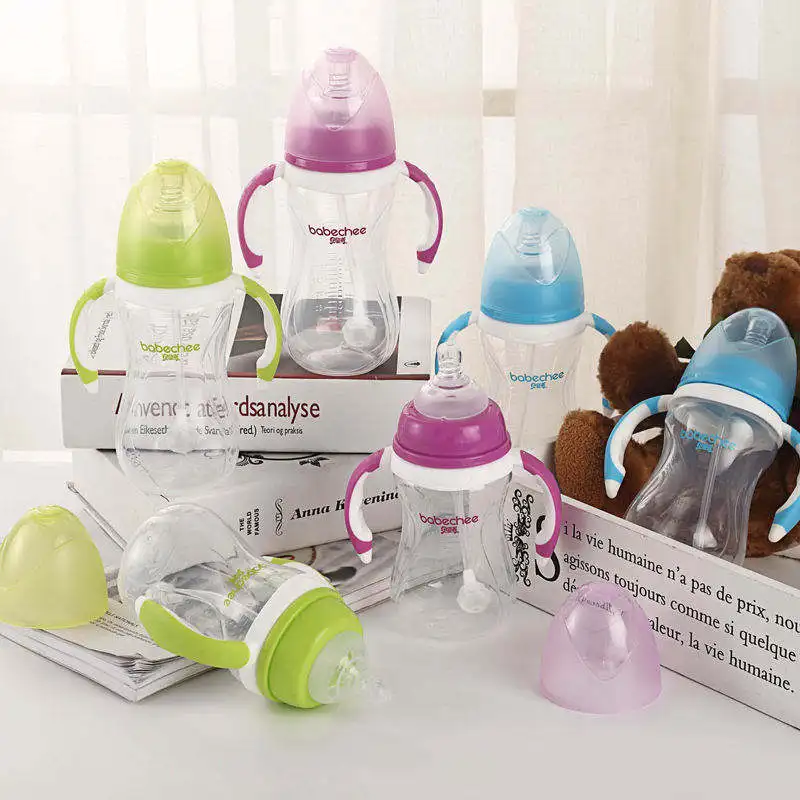 High Quality Wholesale Baby Bottles For Ands Free Feeding Newborn PP Baby Bottle Set