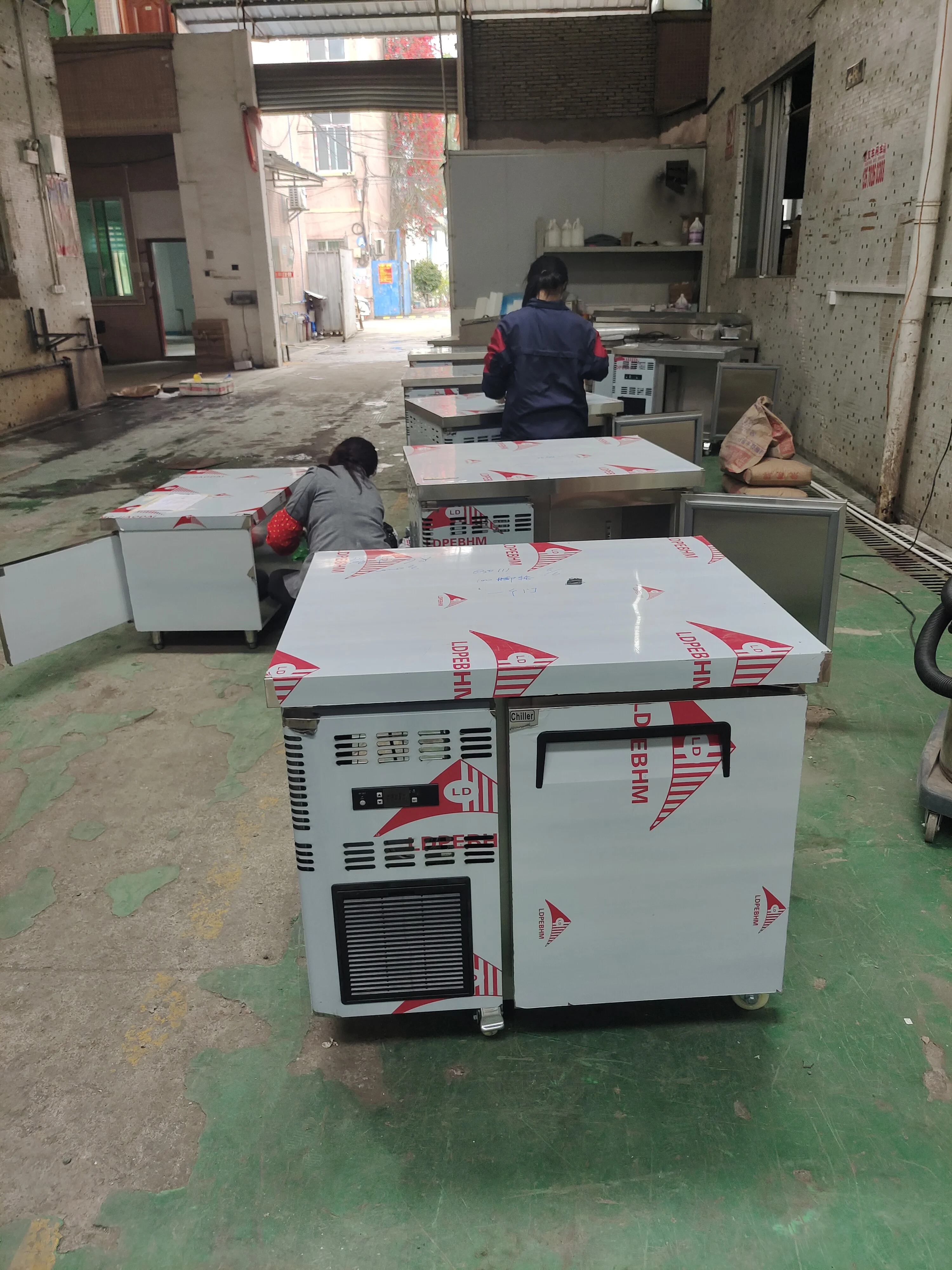 150 cm Commercial Undercounter Refrigeration Freezer Stainless Steel Working Bench Chiller