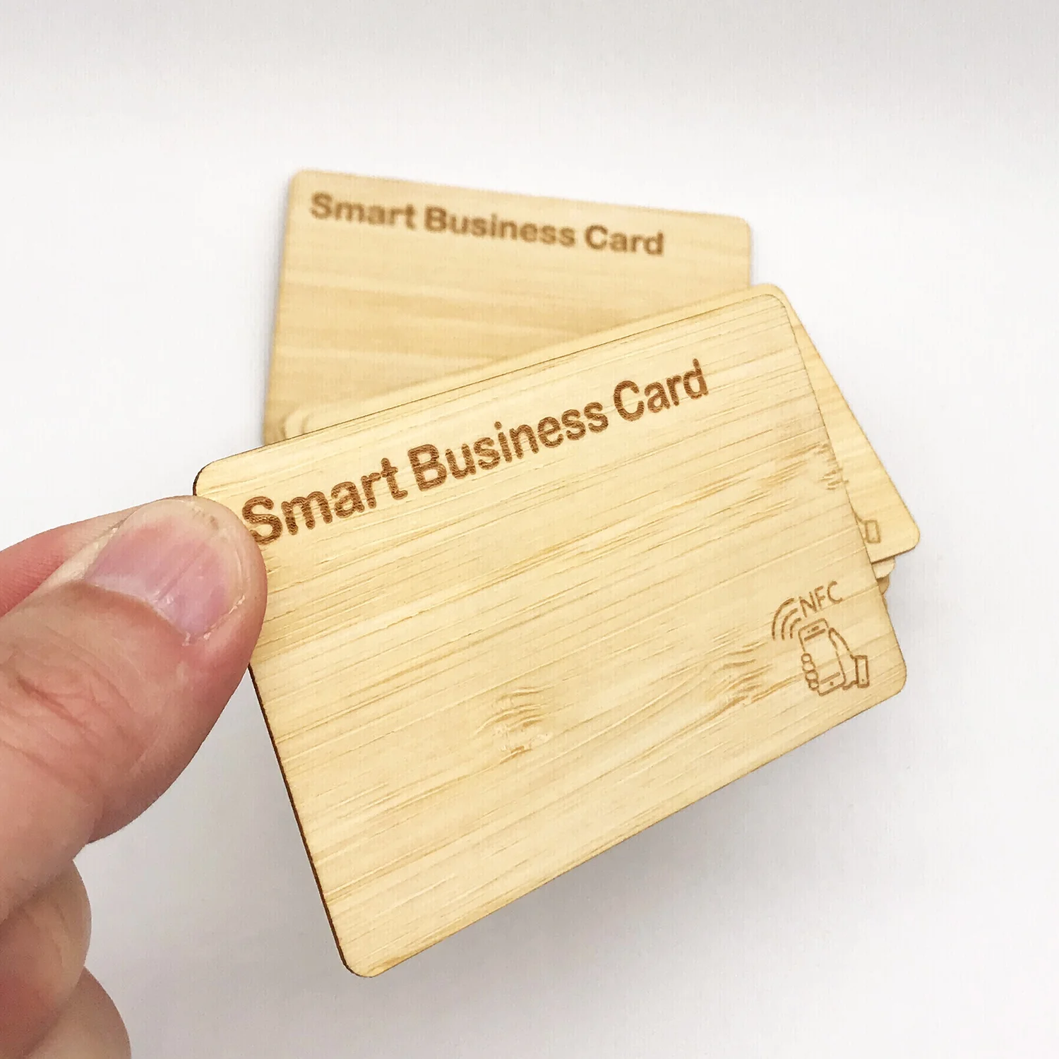 Bamboo wood smart business card.jpg