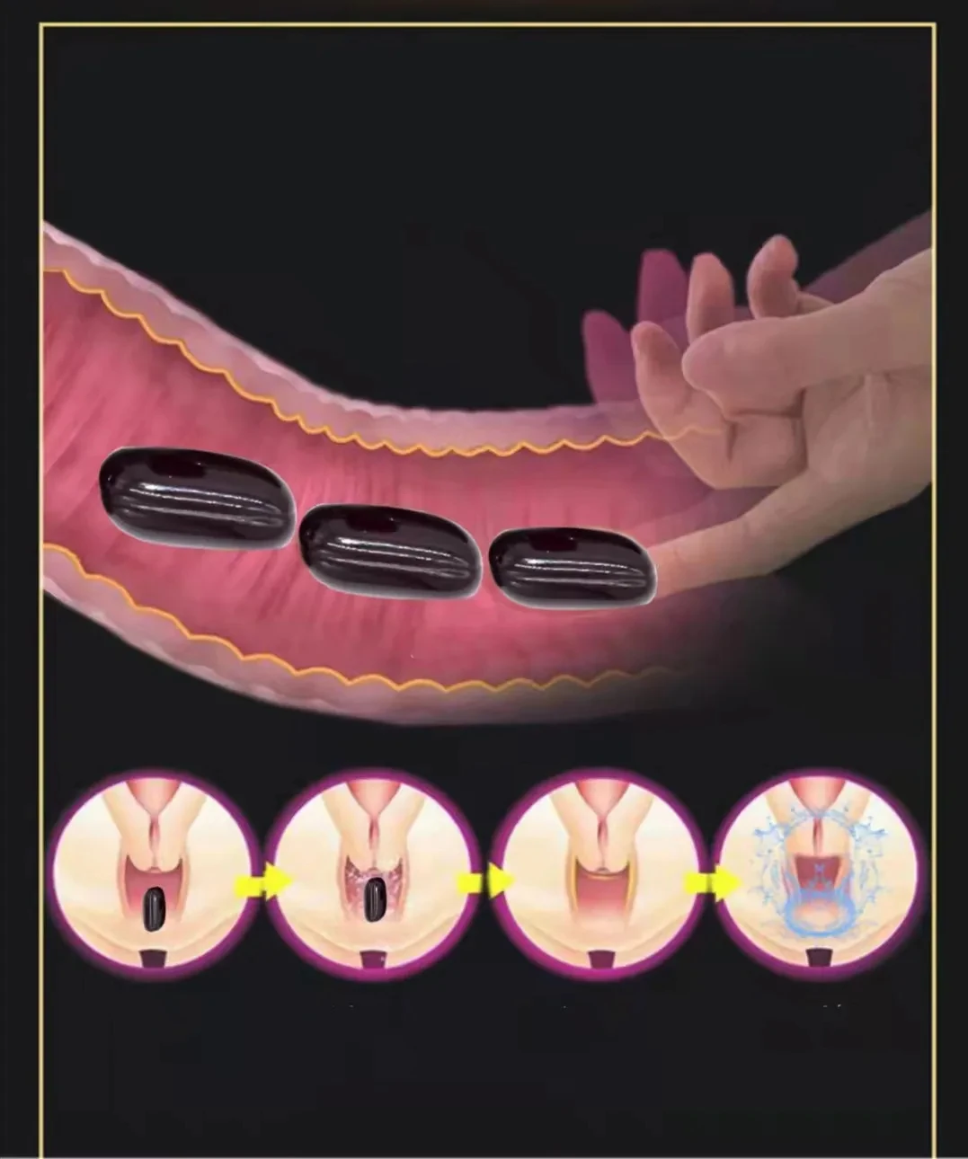 Aphrodisiac Orgasmic Capsule Love Climax Enhance Increase G-spot Female Libido