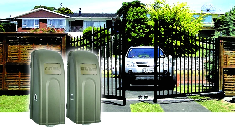 BISEN PK21 Rolling Swing Gate OpenerRemote Control Automatic wheel gate opener