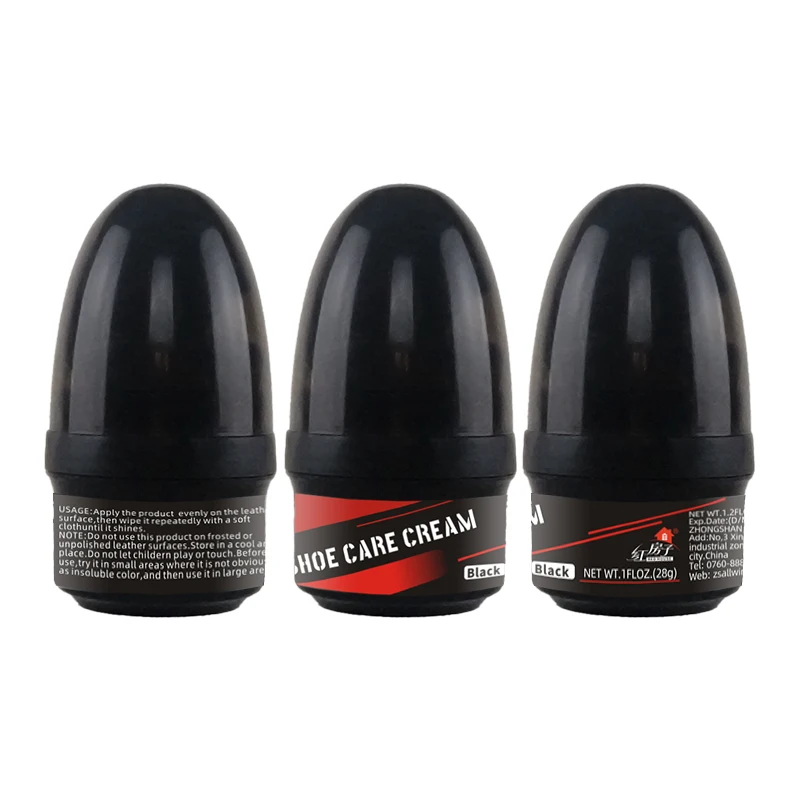 OEM tags sponge applicator renovate leather care cream shoe polish wax