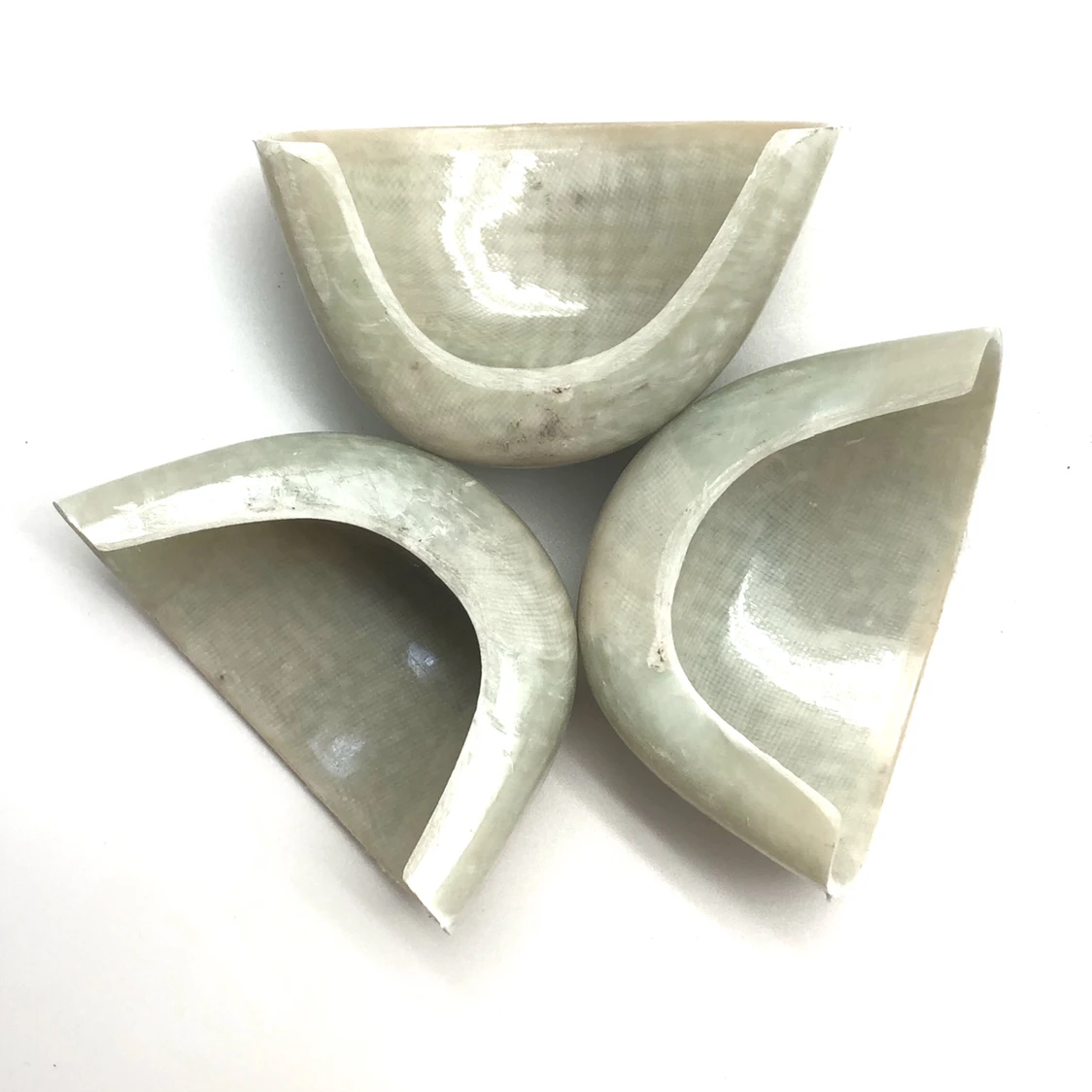 Manufacturer OEM/ODM work safety shoes anti smashing Composite toe cap Glass fiber toe cap fiberglass  toe cap