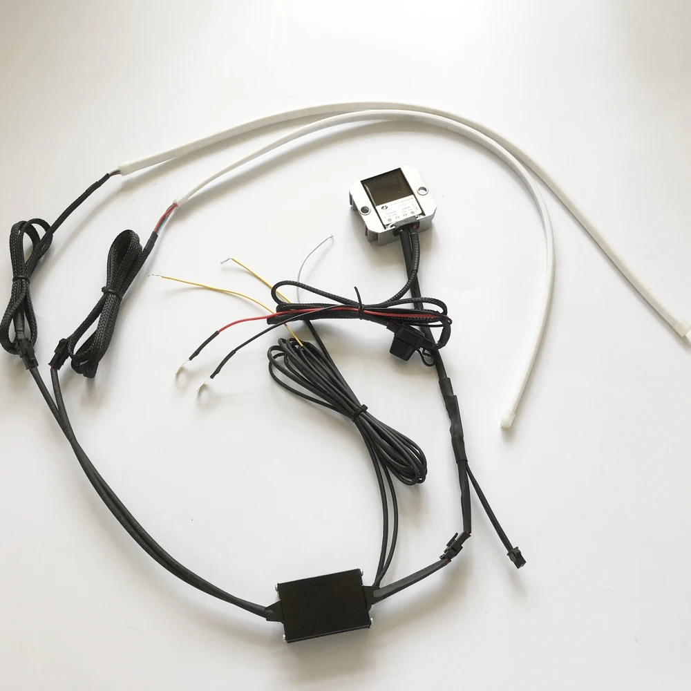 Led Strips Daytime Running Light Waterproof Flexible Car DRL Streamer Turn Signal Lamp Auto Headlights