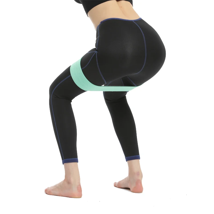 
Gym Fitness Exercise Customized Logo Elastic Hip Circle Booty Yoga Resistance Bands 