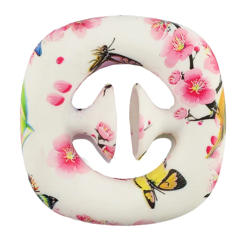 2021 Popular New Design Stress Reliever Silicone Squeeze Snapper Suction Silent Fidget Toy