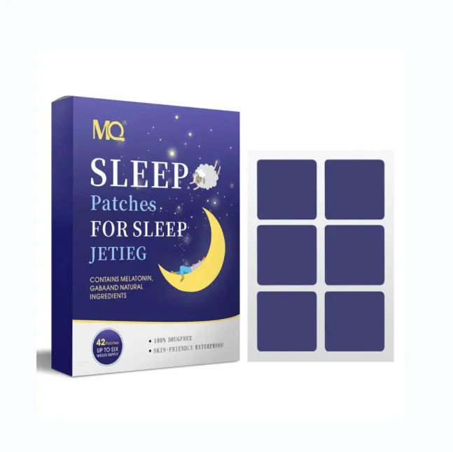 100% natural herbs melatonin wellamoon essential oils sleep aid aromatherapy sleep patch  custom logo
