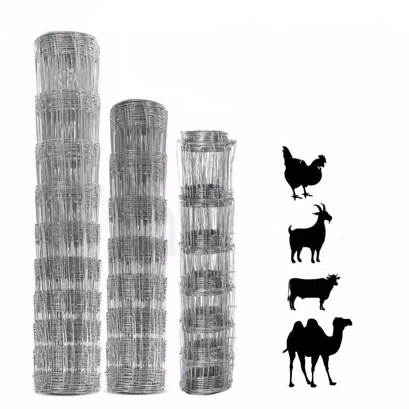 Wholesale bulk deer Field fence 12.5 Gauge 350 ft Hog wire farm fencing