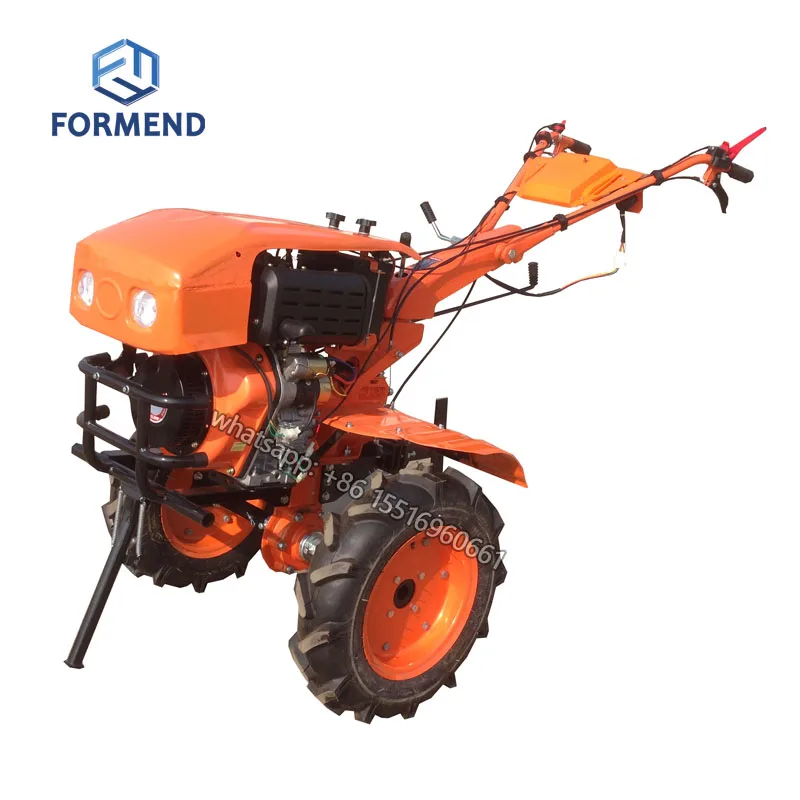 agriculture equipment and tools 186f diesel mini tiller dry land using powerful motocultores