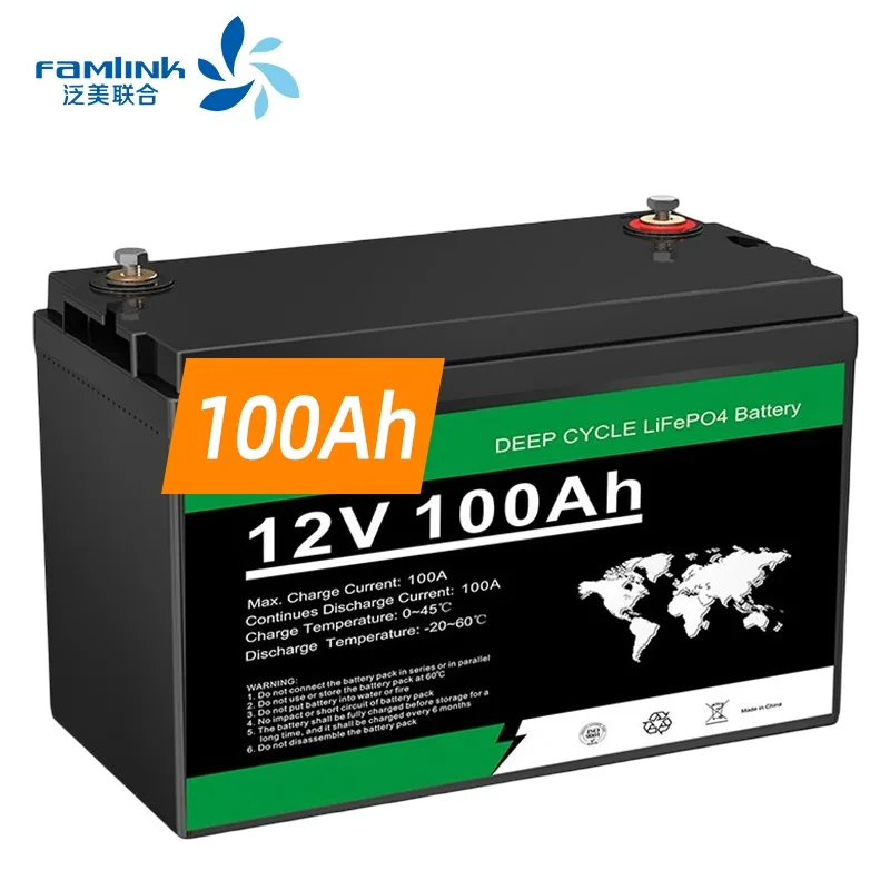 Солнечный литий-ионный аккумулятор 12v 50ah 100ah 120ah 150ah 200ah 300ah 400ah Rv гольф-кары Lifepo4 ионно-литиевая аккумуляторная батарея