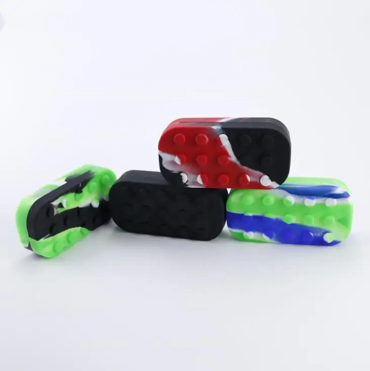 6+1 Large Silicone Container Wax Oil Concentrate Multi Use Storage Jars 34ml