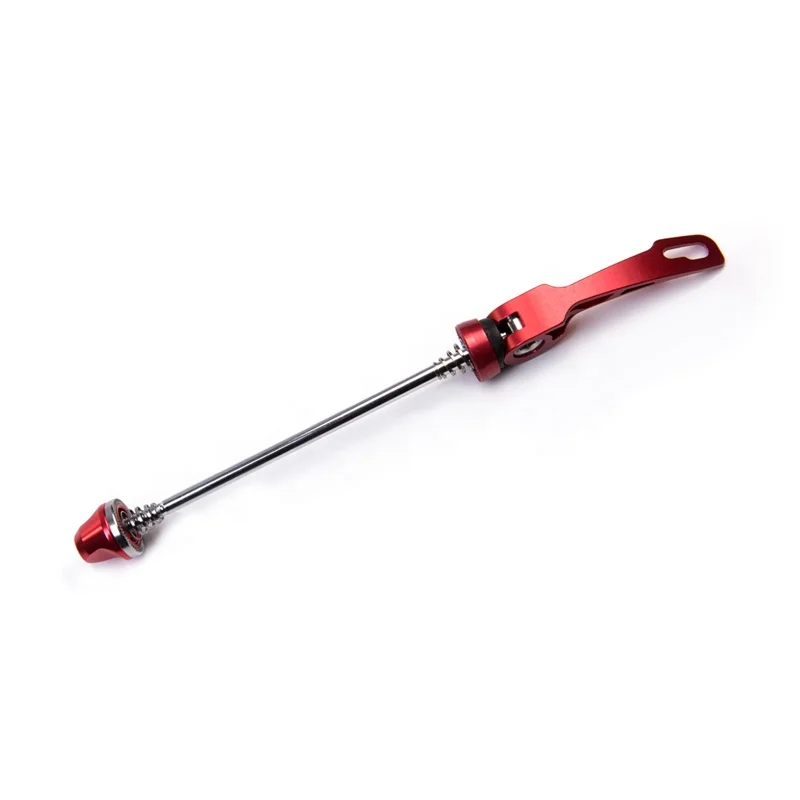 QR010 2019  mtb components aluminum bike quick release bicycle hub skewers red color
