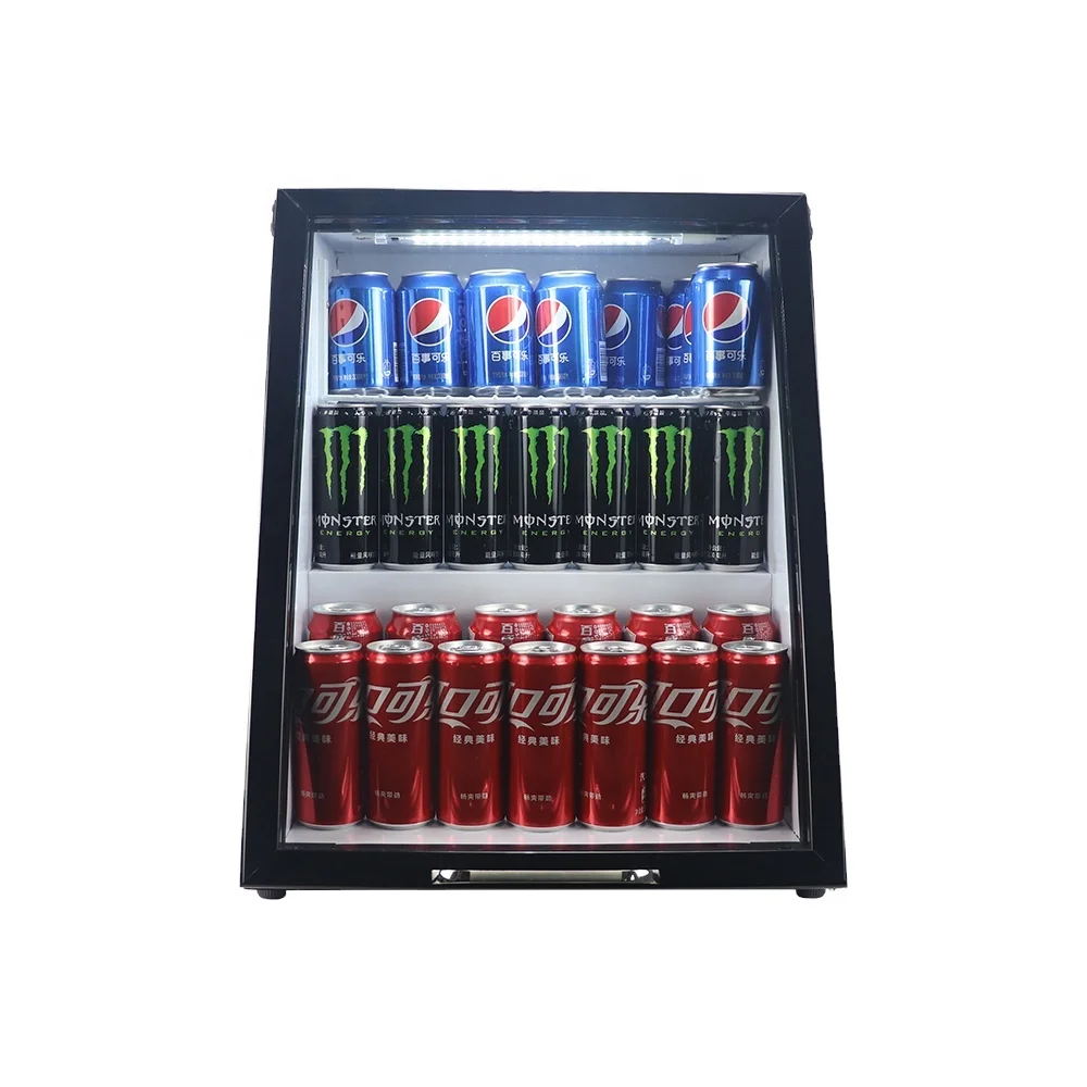 Table Top Beverage Mobile Cooler Commercial Display Refrigerator