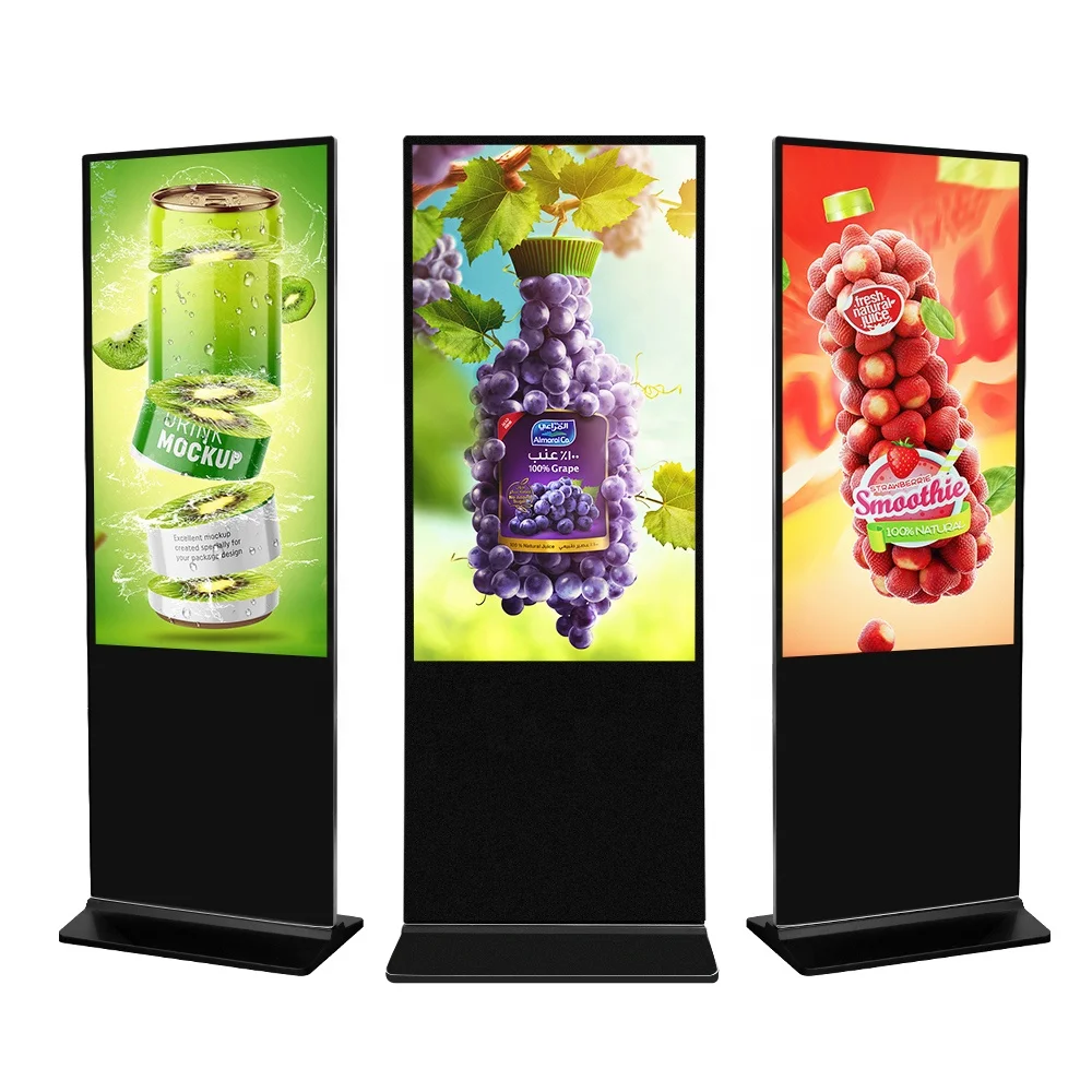 Lcd Advertising Players Wifi screen Kiosk Monitor Touch Screen Digital Signage and Dislays CMS software