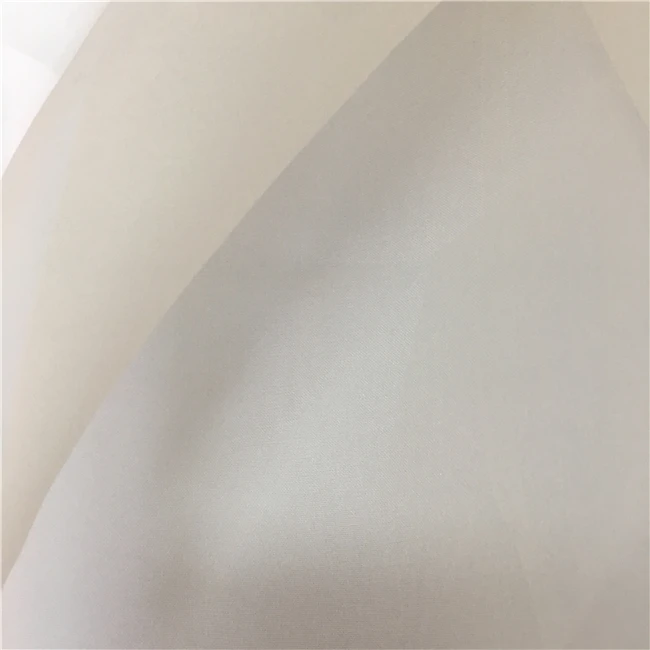 Organic Attractive Organza Silk Fabric with Ahimsa Silk Organza Fabric 100% Mulberry