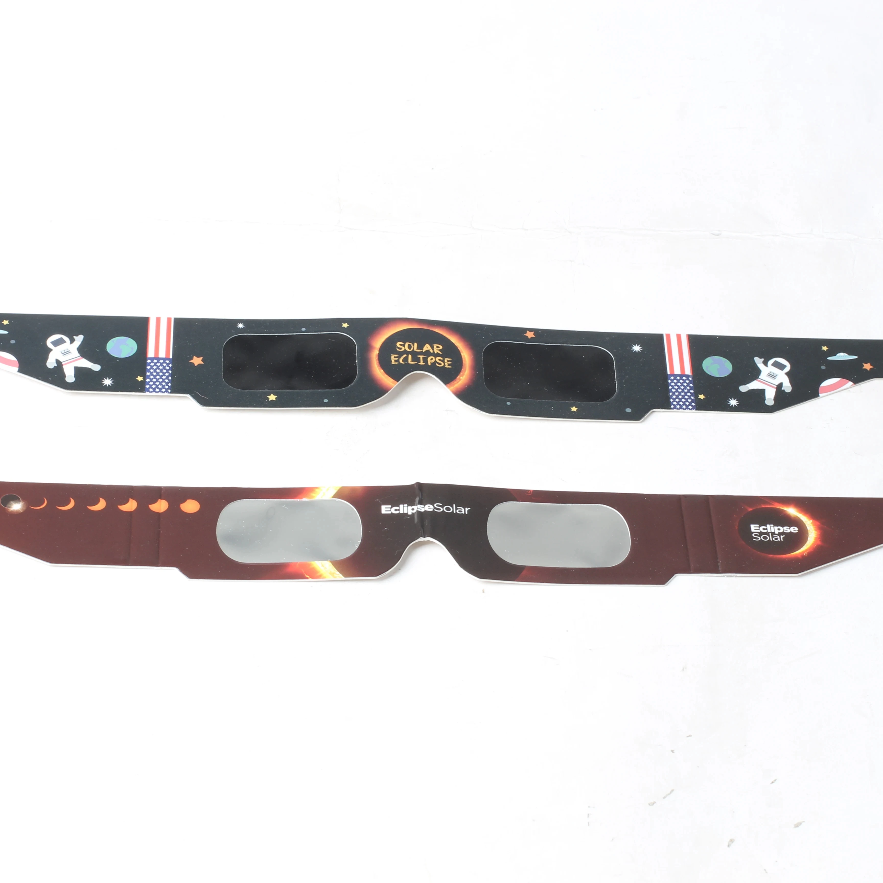 2023 Total Solar Eclipse Fireworks Light Separation Paper 3D Eclipse Glasses