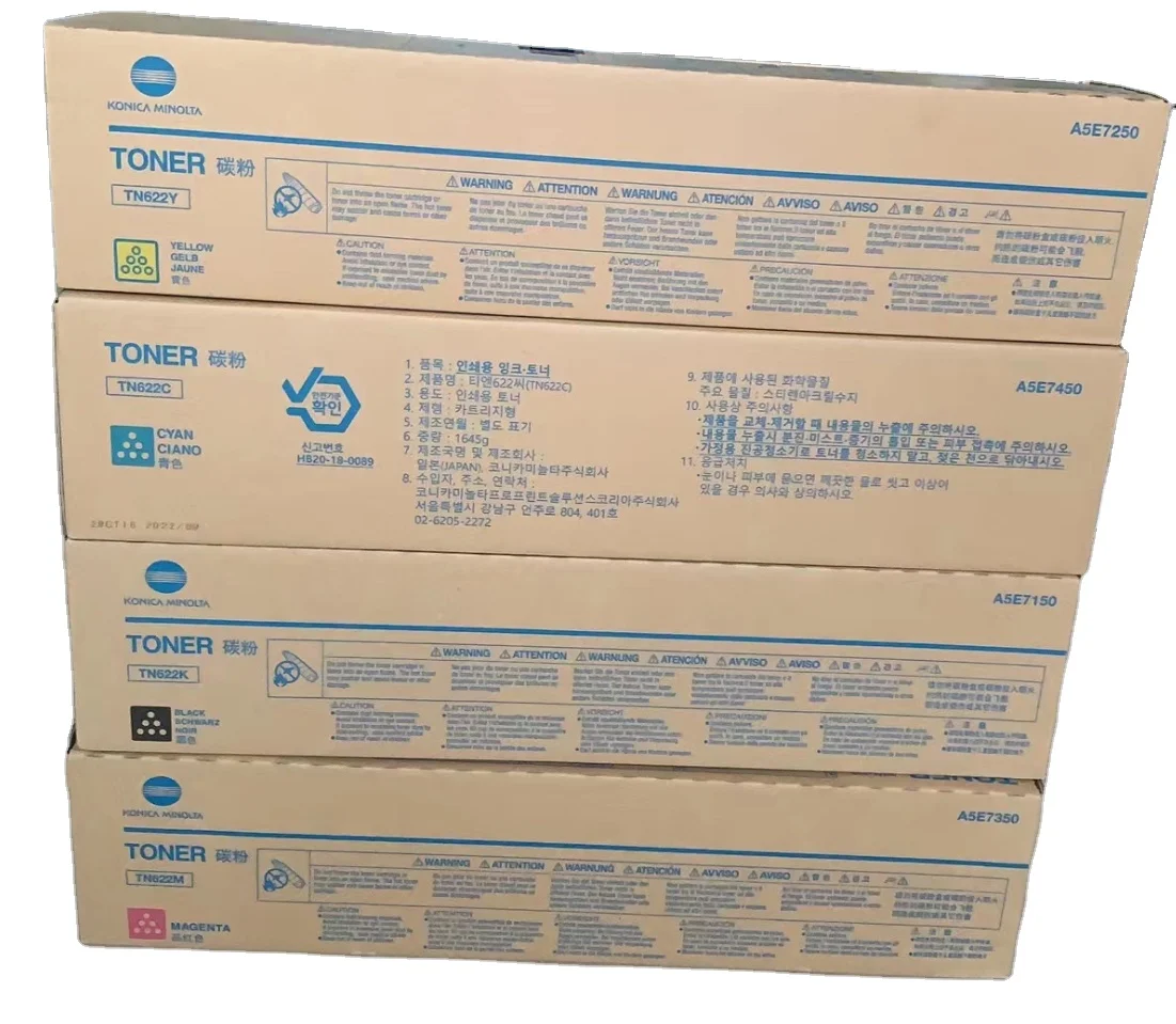 Оригинальная версия Aisa для Konica Minolta Bizhub PRESS C1085 1100 6085 6100 TN622 тонер-картридж