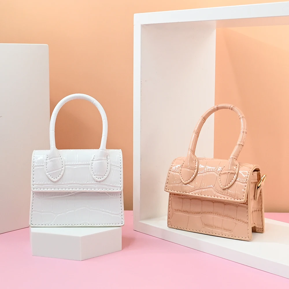 
Fashion Design Custom Kids Bows DIY handbags Cheap messenger bags for kids 