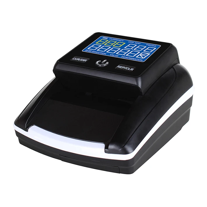 Mini Handy Bill Cash Banknote detector  Money Currency detecting  Machine AC or Battery Powered  Money  Calculator