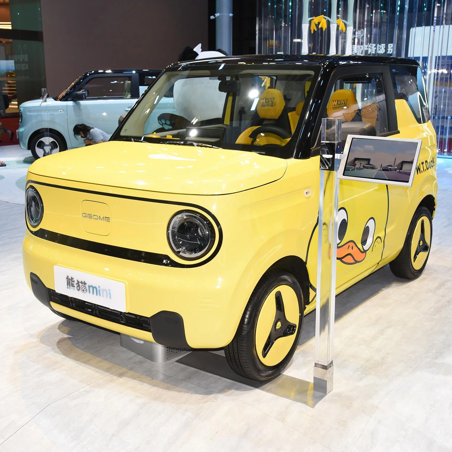 Hot Selling 2024 Geely Panda Mini 200KM New Energy Vehicle Electric Car
