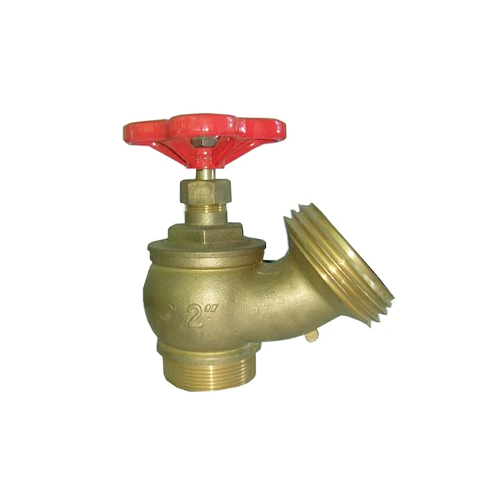 Hot sale quality 1.5 2.5 internal hydrant landing brass angle fire valve price fine