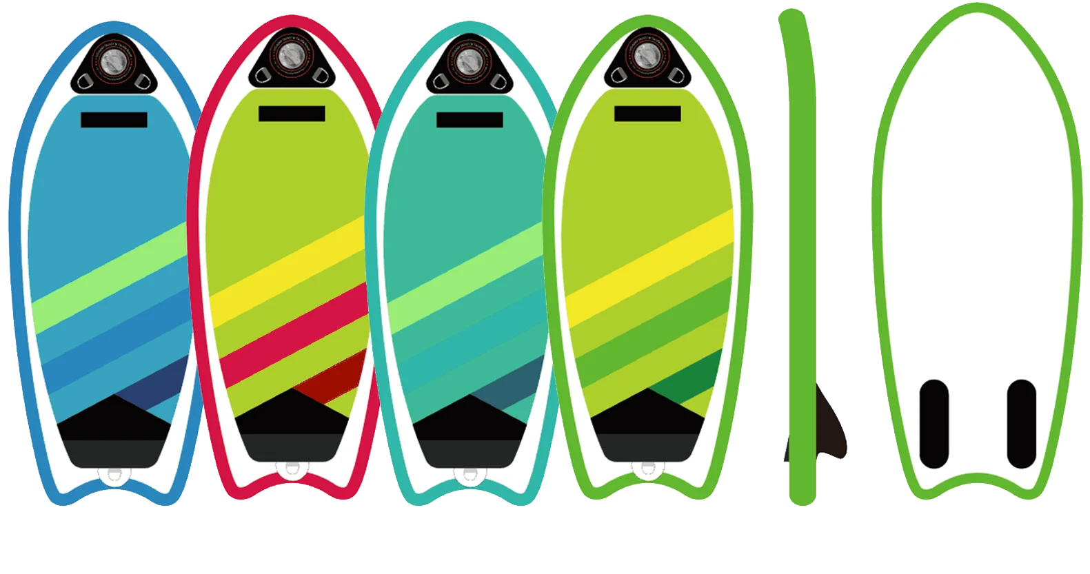 Wholesale Inflatable Stand Up Paddle Board Surf Water Sports Wakeboard