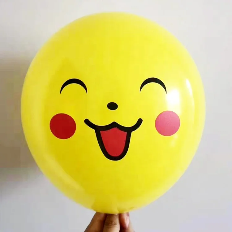 
Inflatable anime printed balloons latex daylight Fluorescent Pigment Textile printing latex balloon 