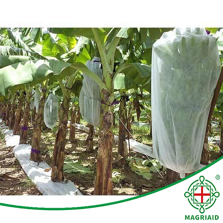 biodegradable pp non woven fabric banana bunch cover bag grape protection bag