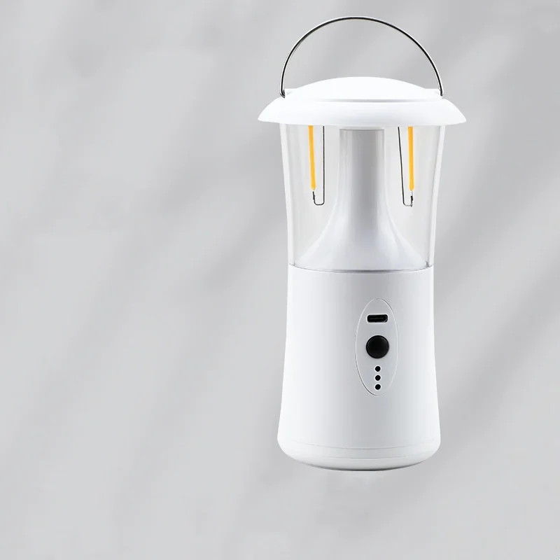 Rechargeable Camping Light Powerful Torch Portable Emergency Lantern 2000K-6000K with Reverse Charging