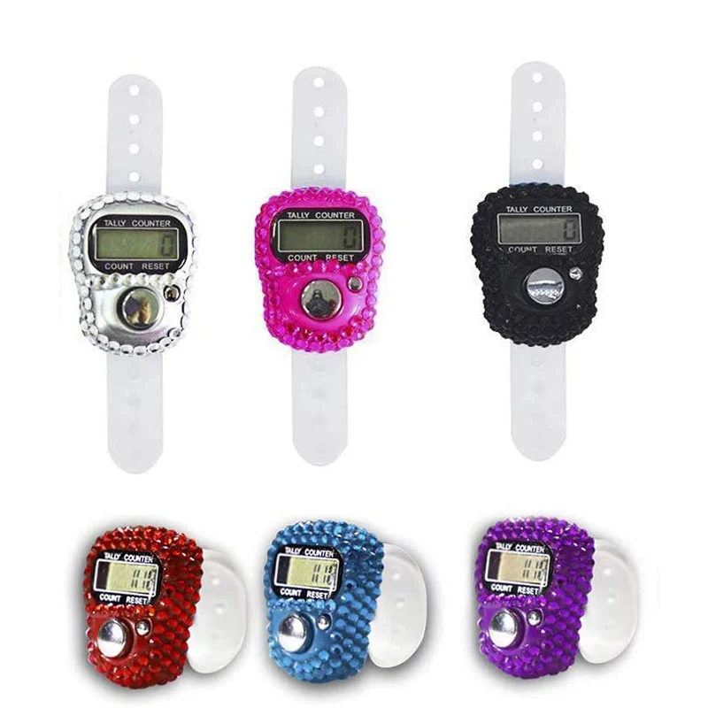 Оптовая продажа, электронный счетчик пальцев, цифровой дисплей, счетчик пальцев