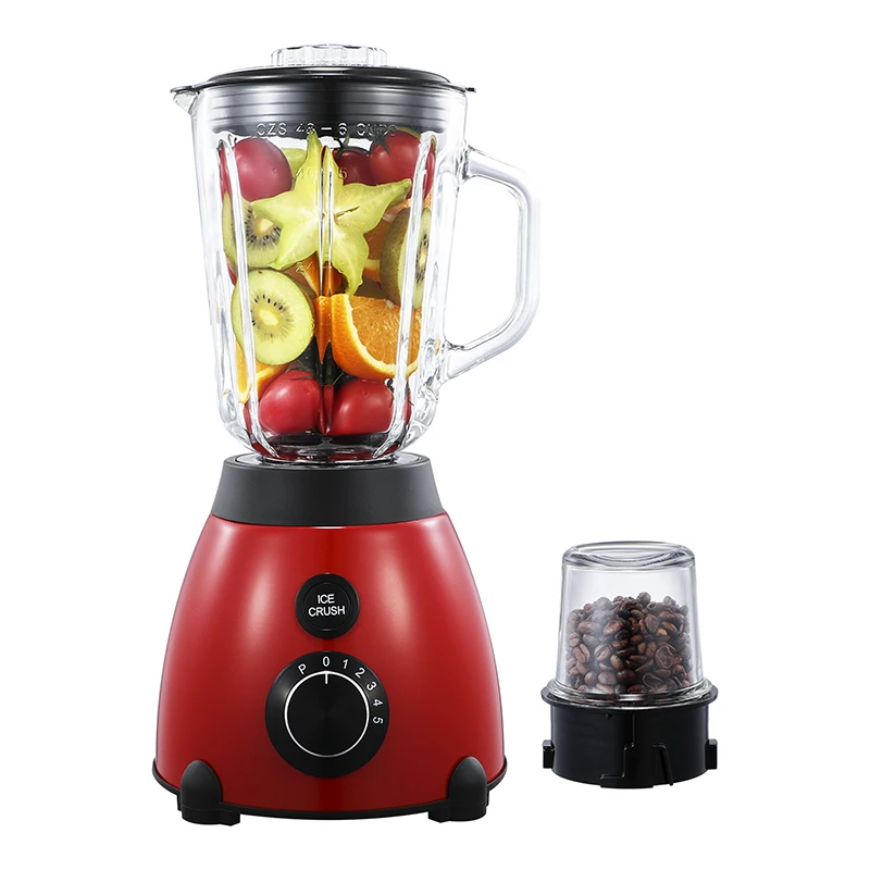 Leazo Customized CE CB 500w commercial kitchen electric fruit smoothie mixer vegetable carrot juicer centrifugal blender