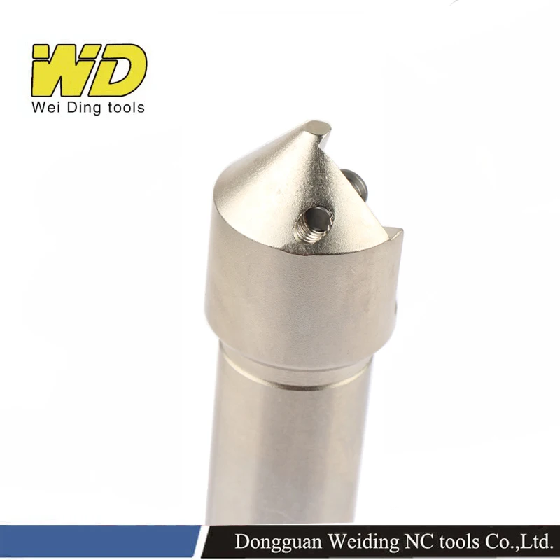 CNC chamfering tool holder 45 Degree Chamfer Cutter Milling 12 16 20 25mm C16-20-110 TCMT Carbide Inserts CNC Chamfer Tools