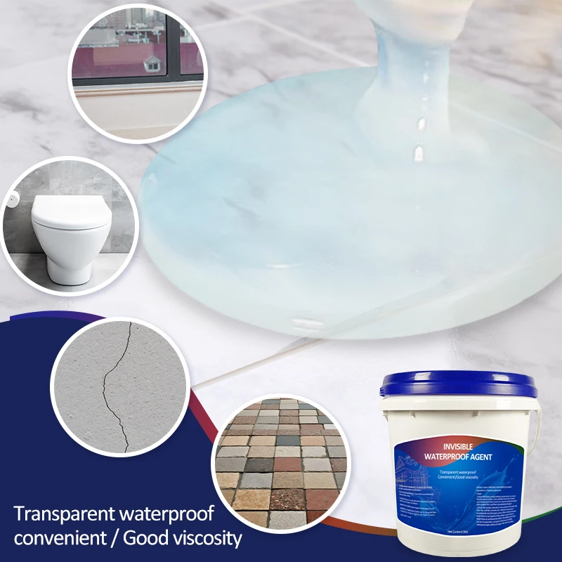 Factory Supply Customised Acrylic Waterproof Agent Transparent Waterproof Adhesive Waterproofing Sealant